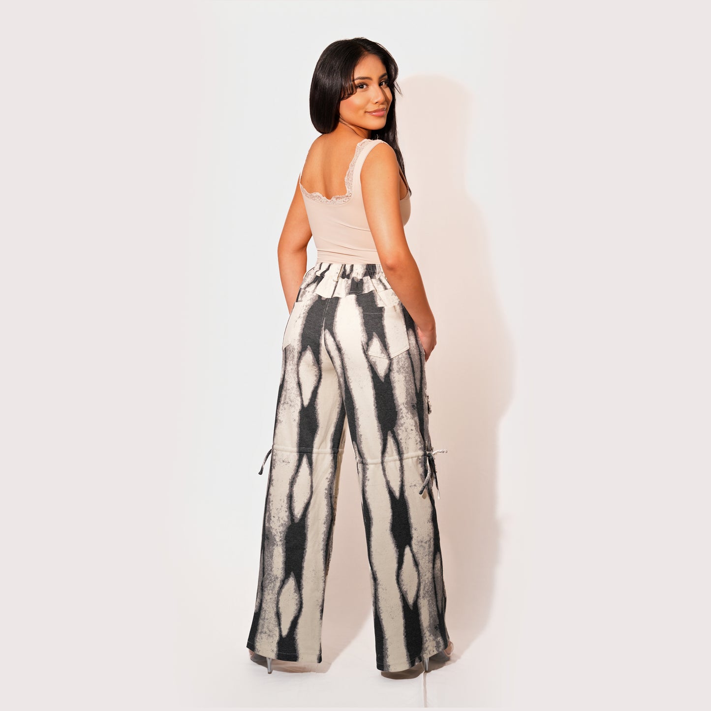 Eva Cargo Rhinestone Pants